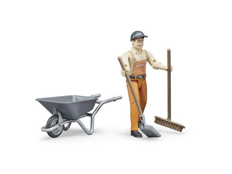 Bruder Figure set municipal worker