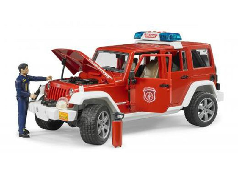 Bruder - Jeep Wrangler Unlimited Rubicon Fire Dept