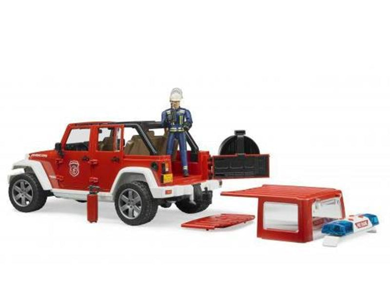 Bruder - Jeep Wrangler Unlimited Rubicon Fire Dept