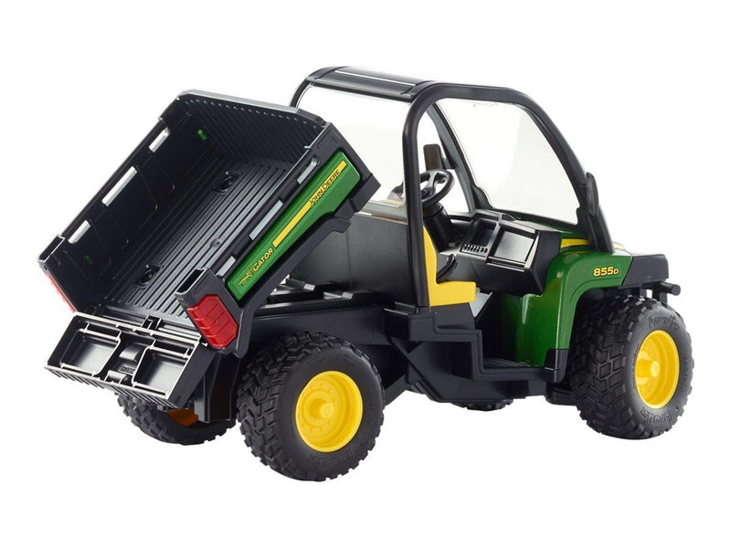 Bruder John Deere Gator XUV 855D with driver