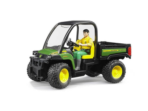 Bruder John Deere Gator XUV 855D with driver