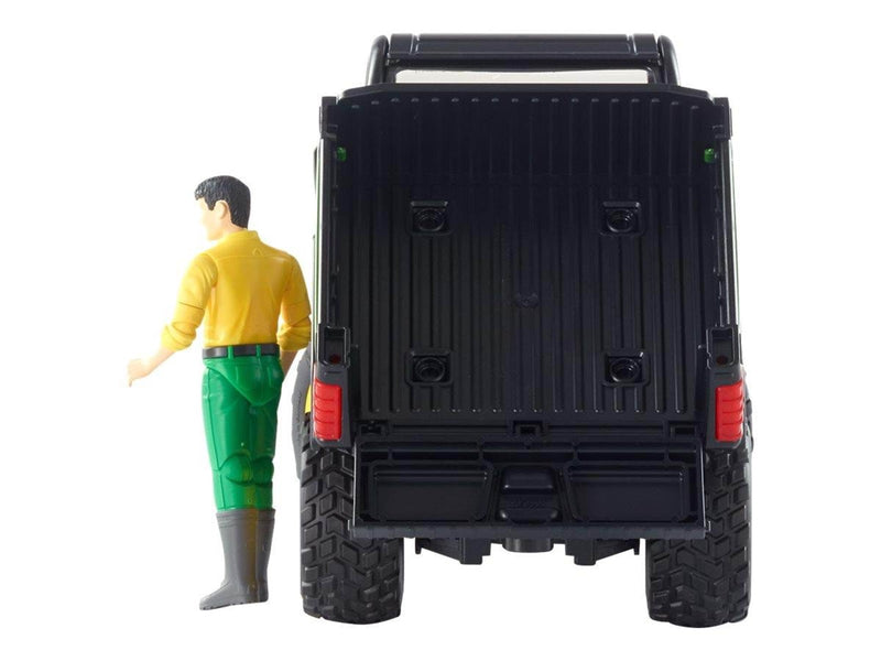 Bruder John Deere Gator XUV 855D with driver