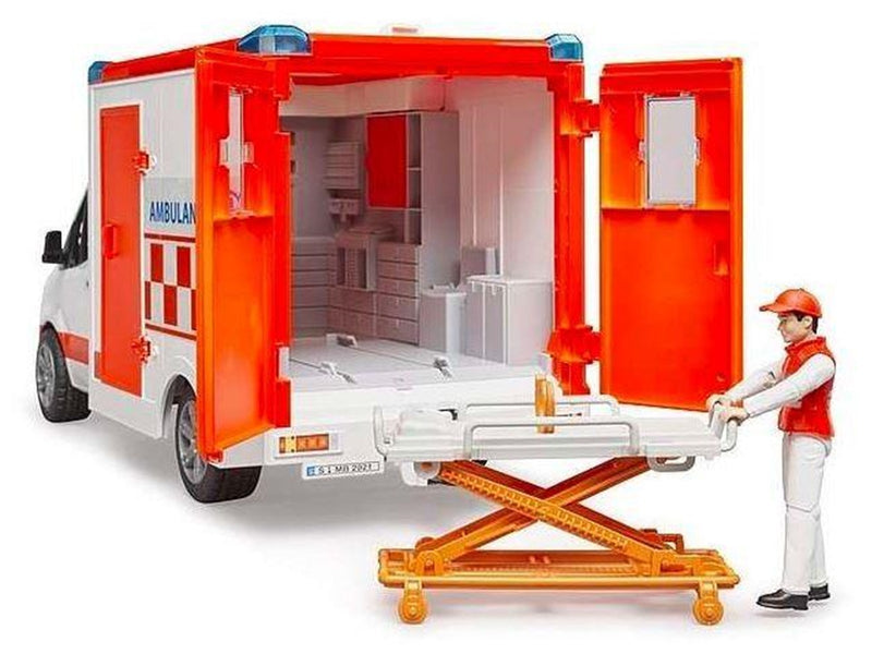 Bruder MB Sprinter Ambulance with driver