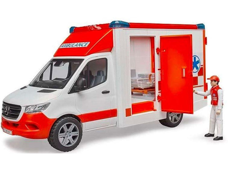 Bruder MB Sprinter Ambulance with driver