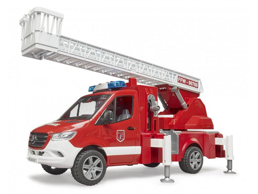 Bruder MB Sprinter fire engine with ladder waterpump and L & S Module