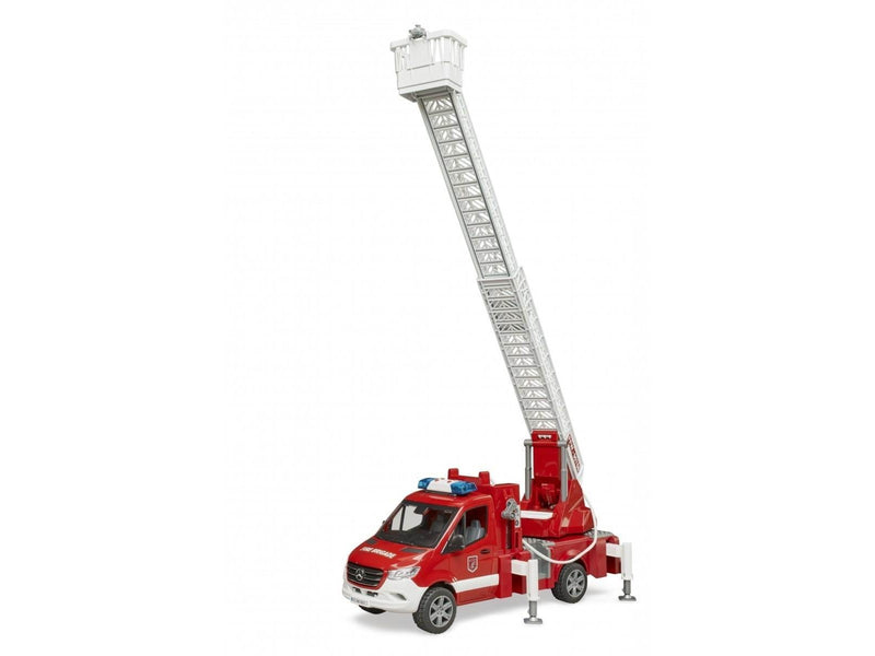 Bruder MB Sprinter fire engine with ladder waterpump and L & S Module