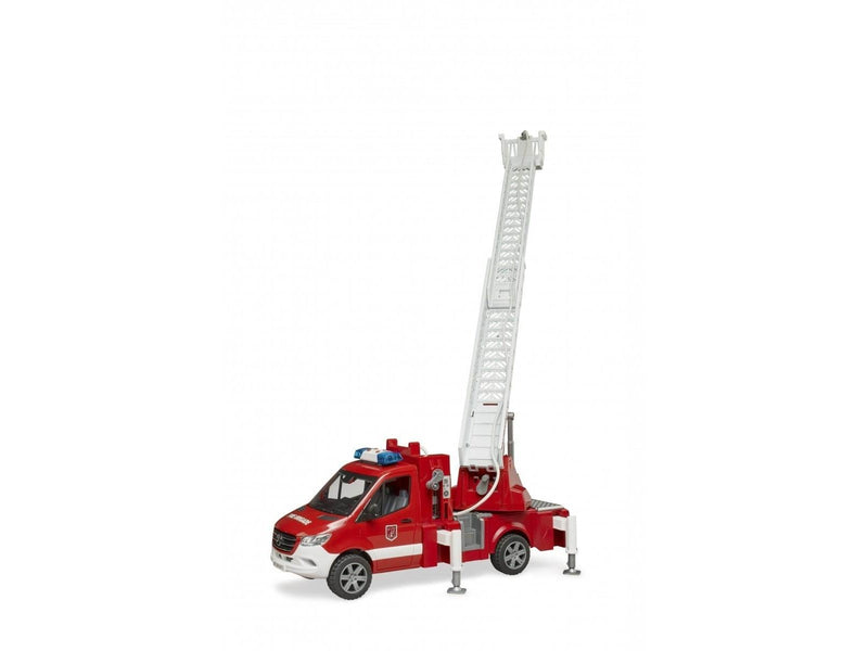 Bruder MB Sprinter fire engine with ladder waterpump and L & S Module