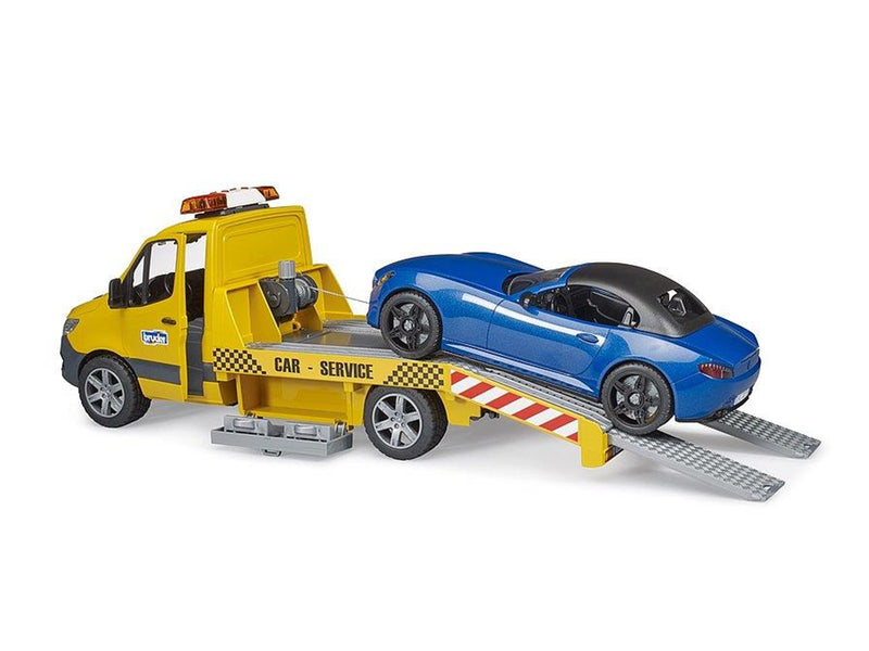 Bruder MB Sprinter transporter with  Roadster and L & S Module