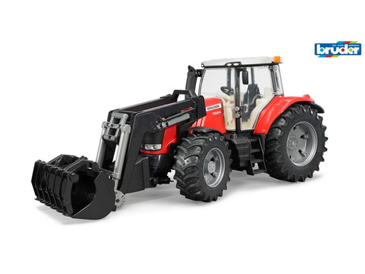 Bruder Massey Ferguson 7624 Traktor mit Frontlader Spielzeug