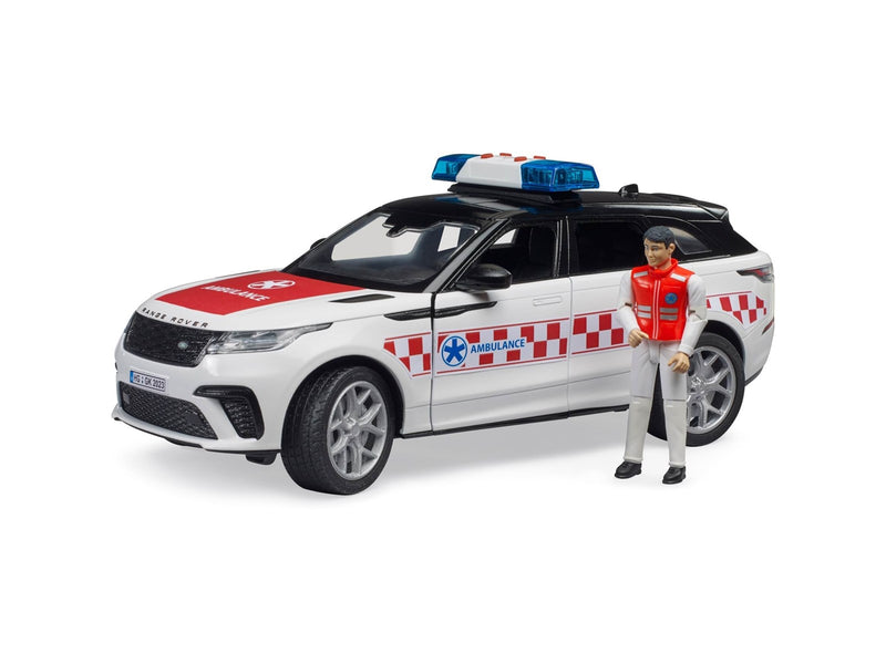 Bruder Range Rover Velar Emergency vehicle with driver