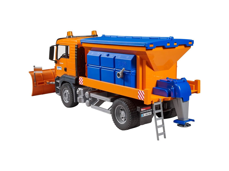 Bruder Winter service with plow blade