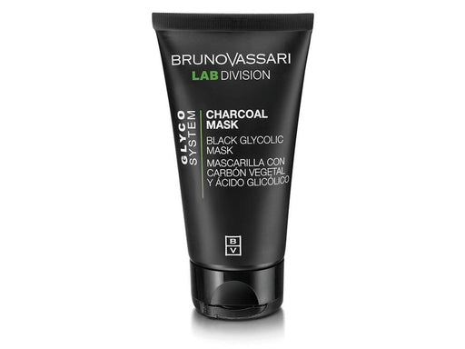 Bruno Vassari Glyco System Charcoal Exfoliating Cream Mask, For Face, 65 g