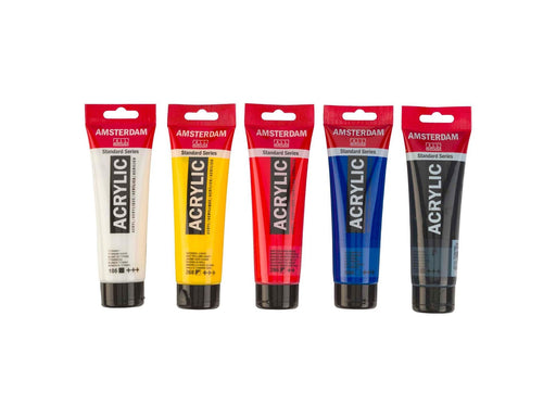 Bruynzeel Amsterdam Standard Series Acrylic Paint Mixing Set 120ml 5pcs.