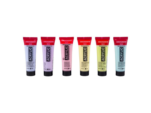 Bruynzeel Amsterdam Standard Series Acrylic Paint Pastel Set 20ml 6pcs.