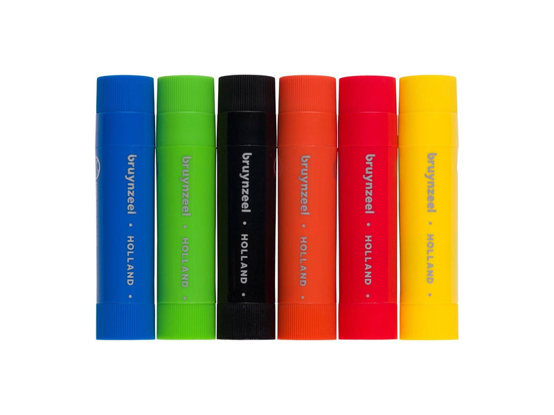 Bruynzeel Gouache Sticks Basic 6 pcs.