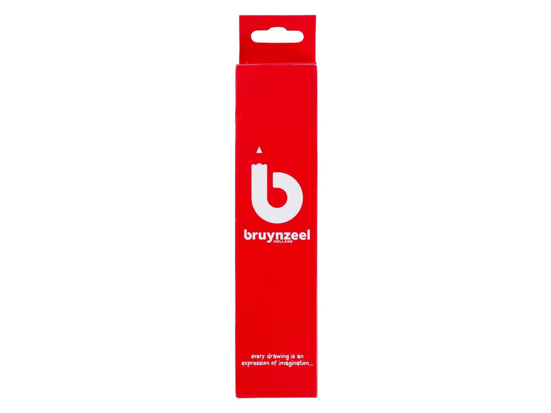 Bruynzeel Hb Black-Red And Gum Graphite Pencil