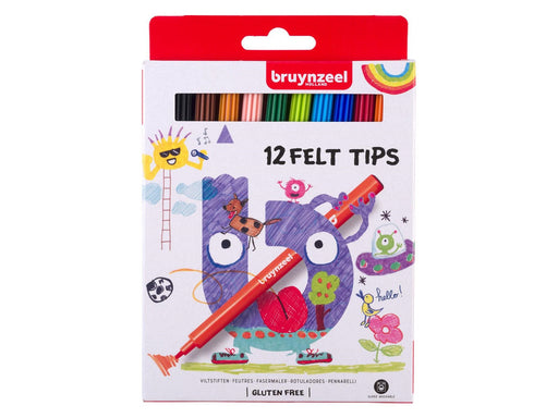 Bruynzeel Kids Felt-tip pens 12 pcs.