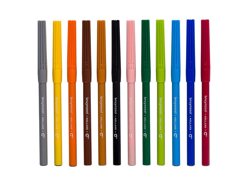 Bruynzeel Kids Felt-tip pens 12 pcs.