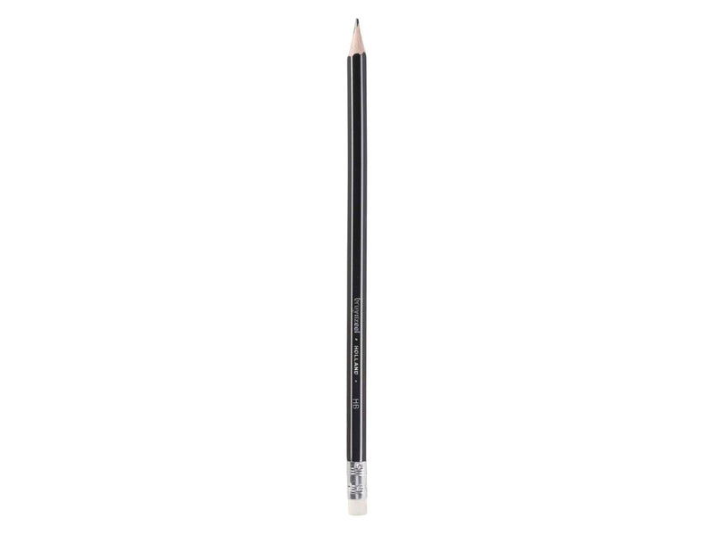Bruynzeel Teens Hb Graphite Pencil with Eraser Tip Set 12
