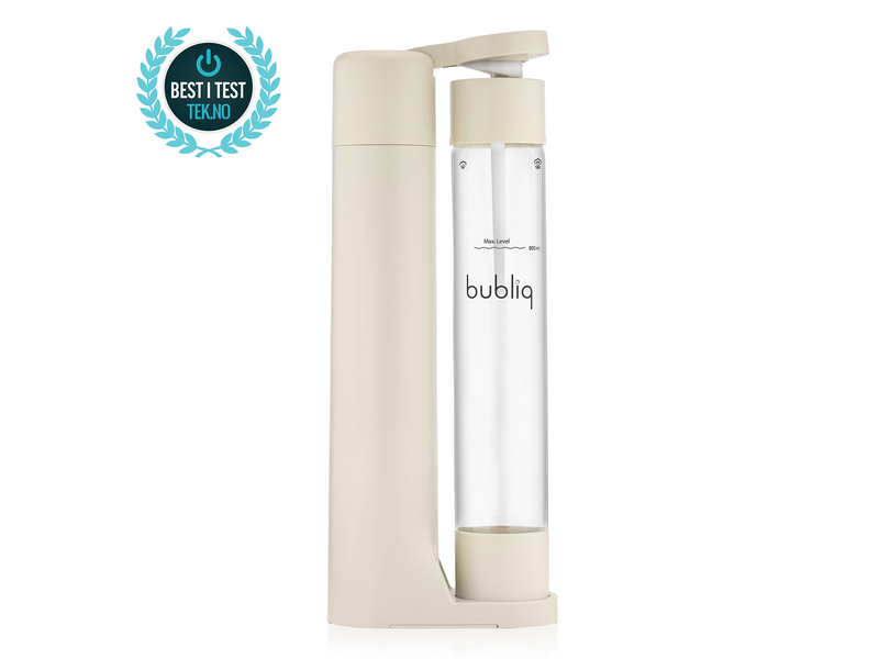 Bubliq Beige bubliq drink carbonator incl. gas cylinder