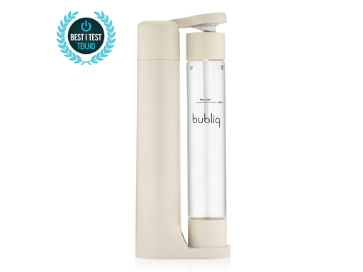 Bubliq Beige bubliq drink carbonator incl. gas cylinder
