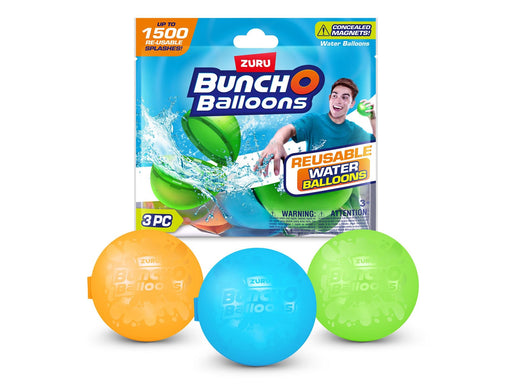 Bunch O Balloons Reusable Magnetic Water Balloons 3-pack