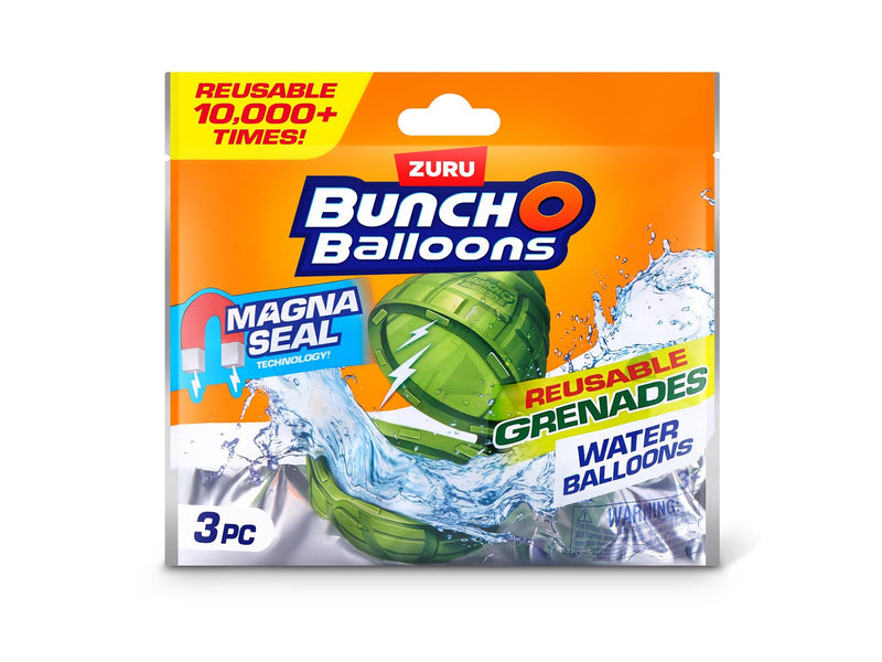 Bunch O Bubbles Reusable Magnetic Water Grenades 3-Pack
