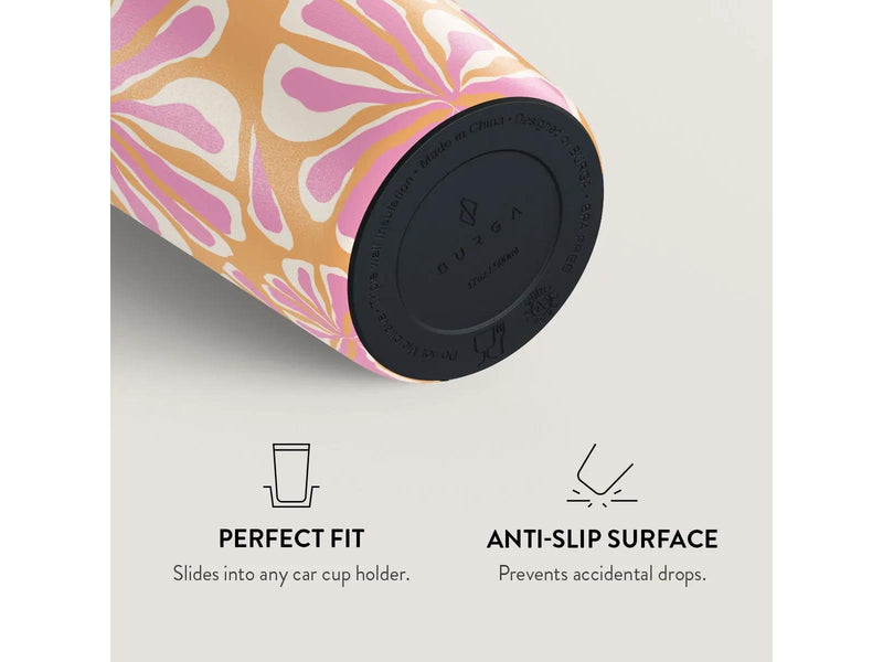 Burga Aloha - Travel Mug 500ml with Flap & Straw Set