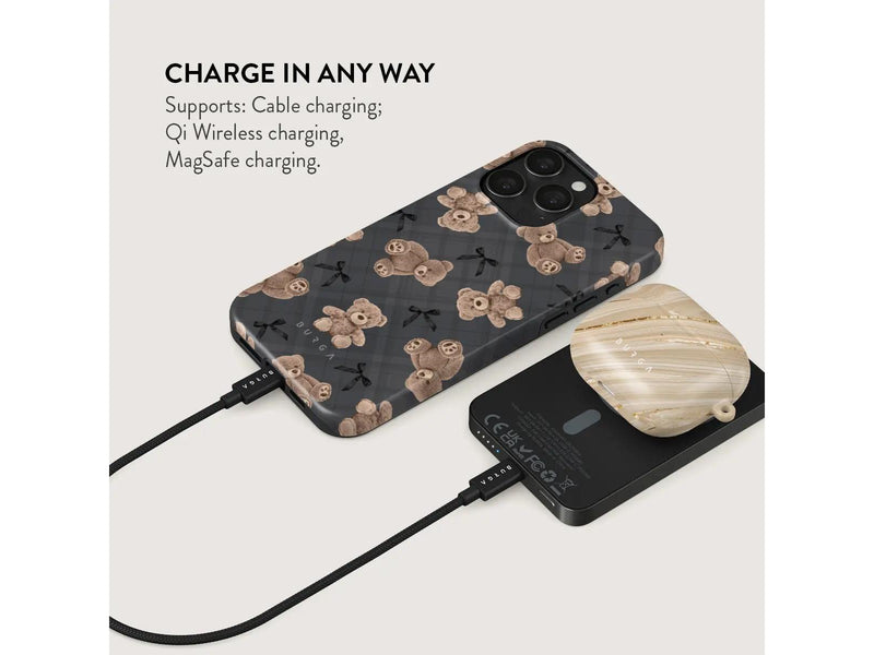 Burga BFF - MagSafe Power Bank 5000 mAh Gunmetal - 5000 mAh