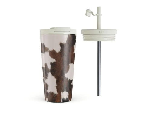 Burga Celestial - Travel Mug 500ml with Flap & Straw Set