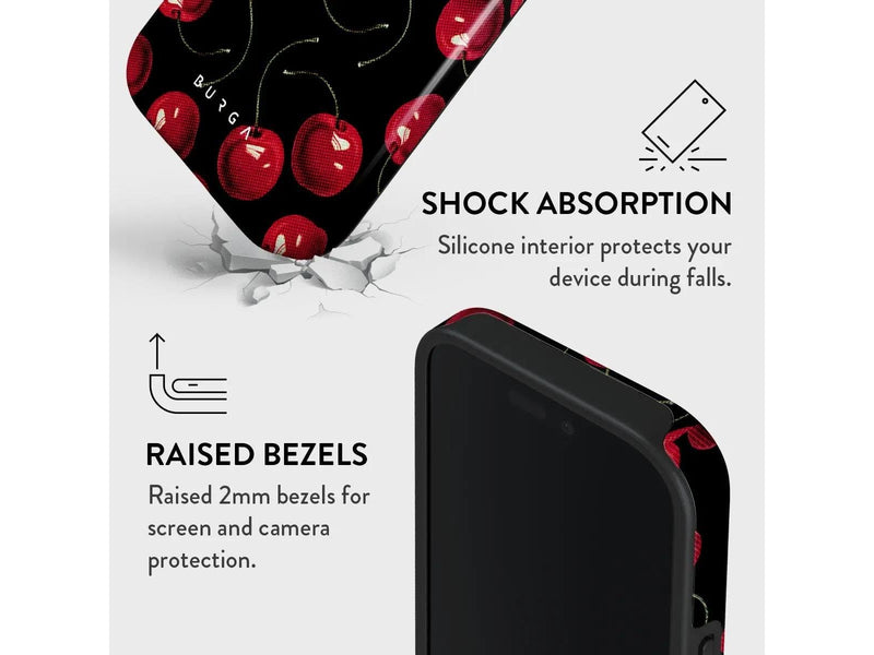 Burga Cherrybomb - Apple iPhone 16 Tough MagSafe Case