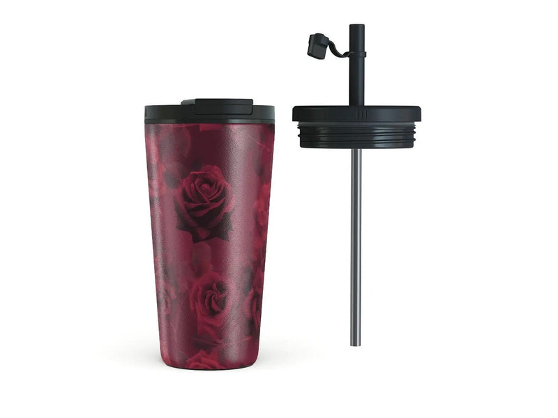 Burga Femme Fatale - Travel Mug 500ml with Flap & Straw Set