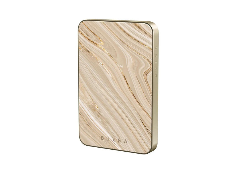 Burga Full Glam - MagSafe Power Bank 5000 mAh Gold - 5000 mAh