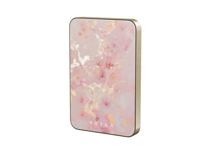 Burga Golden Coral - MagSafe Power Bank 5000 mAh Gold - 5000 mAh