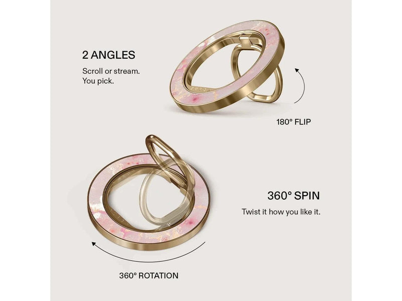 Burga Golden Coral - Magnetic Ring Holder Gold