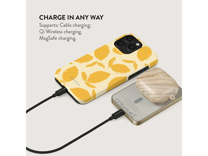 Burga Lemon Tart - MagSafe Power Bank 5000 mAh Gold - 5000 mAh
