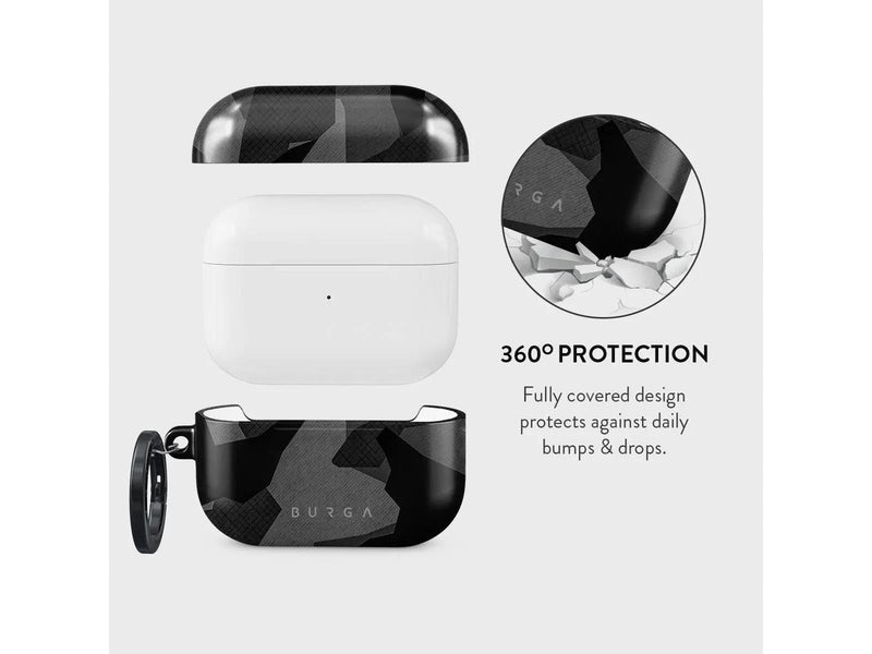 Burga Night Black Camo - Apple AirPods Pro 2 Case