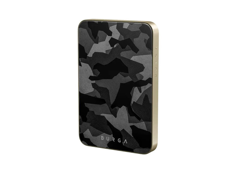 Burga Night Black Camo - MagSafe Power Bank 5000 mAh Gold - 5000 mAh