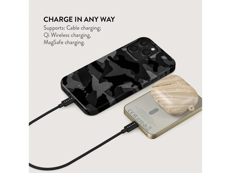 Burga Night Black Camo - MagSafe Power Bank 5000 mAh Gold - 5000 mAh