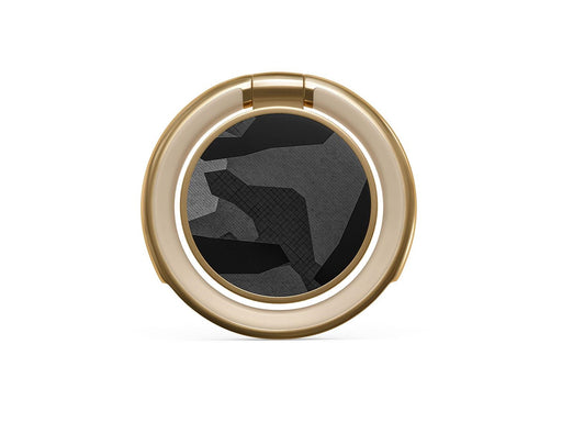 Burga Night Black Camo - Universal Ring Holder Gold
