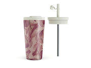 Burga Tender Kiss - Travel Mug 500ml with Flap & Straw Set