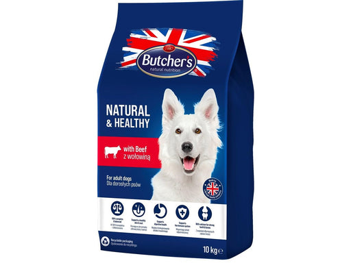 Butcher’s Natural&Healthy with beef - dry dog food - 10 kg