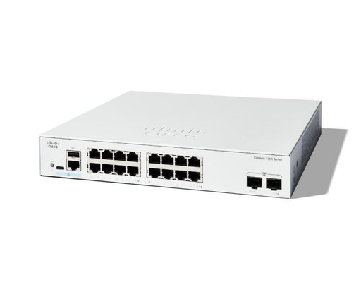 Cisco Catalyst 1300-16T-2G Switch 16x 1GbE + 2x 1GbE SFP L3 managed