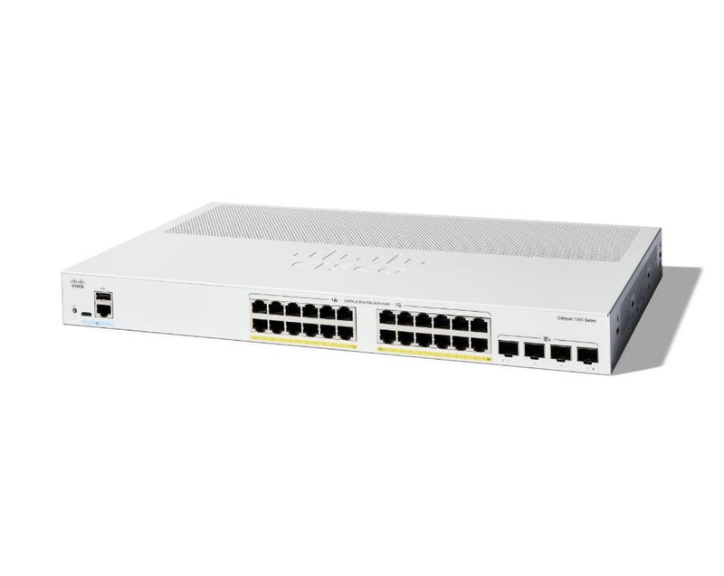 Cisco Catalyst 1300-24P-4X Switch 24x 1GbE + 4x 10 GbE SFP+ L3 managed