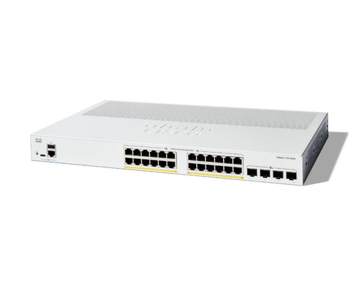 Cisco Catalyst 1300-24P-4X Switch 24x 1GbE + 4x 10 GbE SFP+ L3 managed