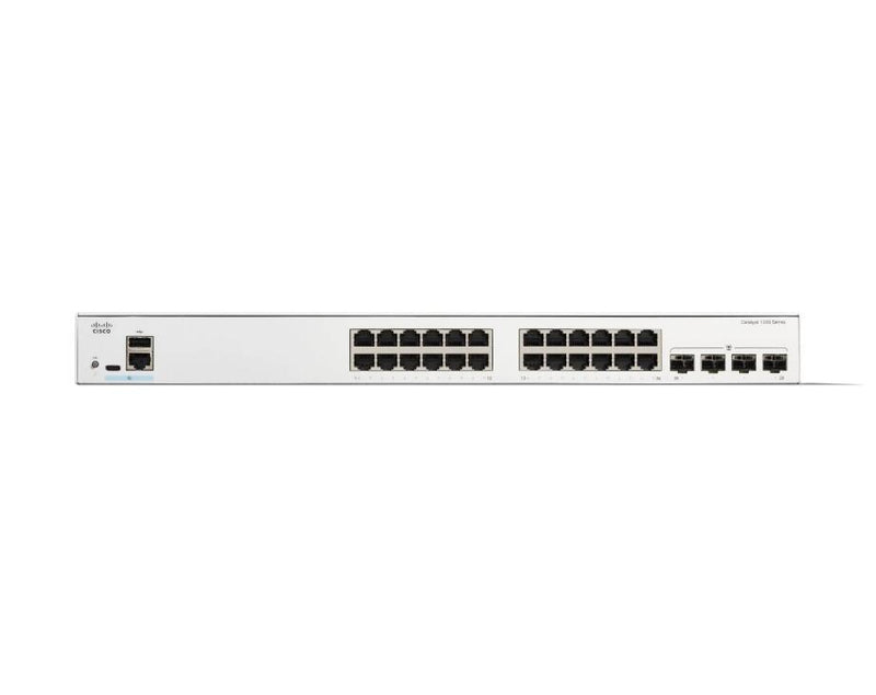 Cisco Catalyst 1300-24T-4G Switch 24x 1GbE + 4x 1GbE SFP L3 managed