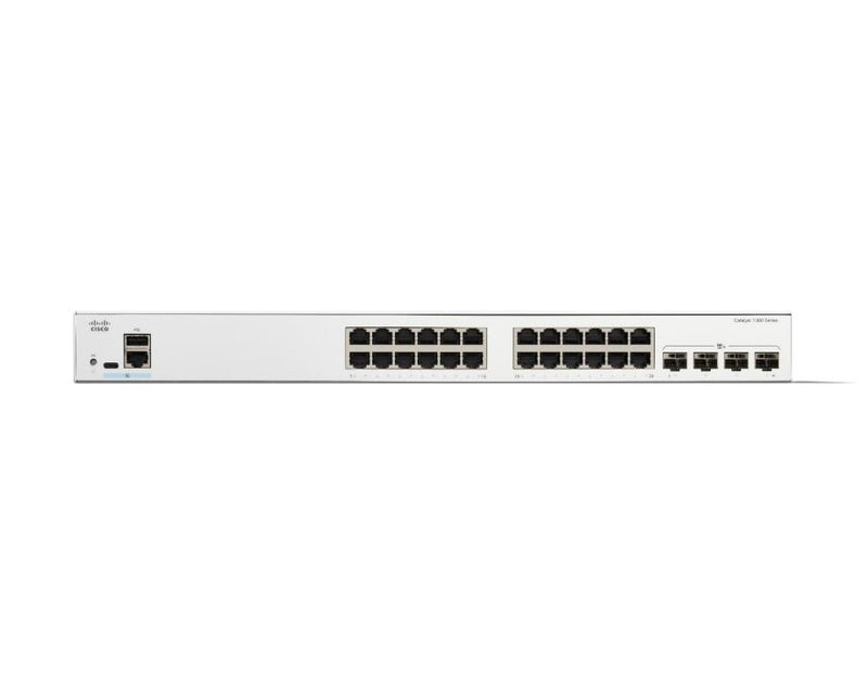 Cisco Catalyst 1300-24T-4X Switch 24x 1GbE + 4x 10GbE SFP+ L3 managed