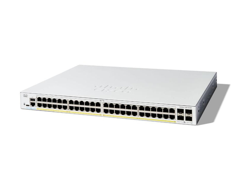 Cisco Catalyst 1300-48FP-4X Switch 24x 1GbE + 4x 10GbE SFP+ L3 managed