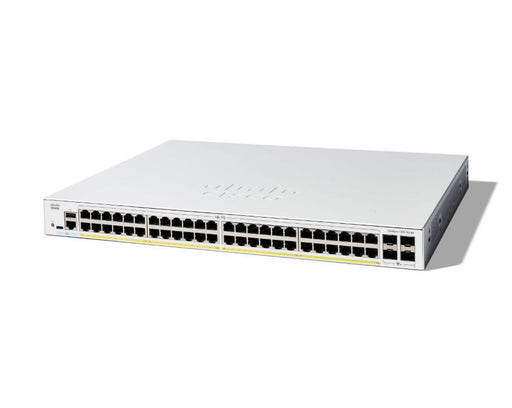 Cisco Catalyst 1300-48FP-4X Switch 24x 1GbE + 4x 10GbE SFP+ L3 managed