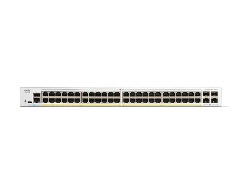 Cisco Catalyst 1300-48P-4G Switch 24x 1GbE + 4x 1GbE SFP L3 managed